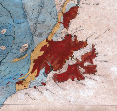 Dunedin volcano (red)